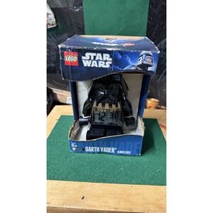 LEGO Star Wars Darth Vader Alarm Clock w/‎ Box ClicTime 9002113